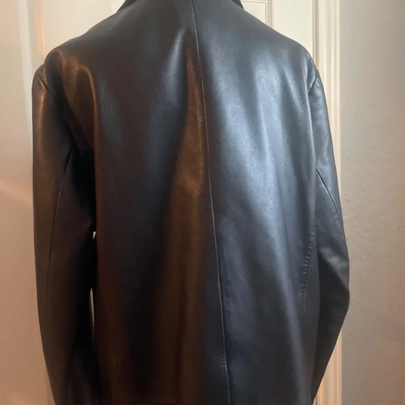 Gap Leather Jacket - Picture 3 of 6